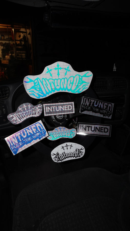 INTUNED STICKER SET